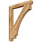 Ekena Millwork Imperial Arts & Crafts Rough Sawn Bracket, Western Red Cedar, 4"W x 36"D x 44"H BKT04X36X44IMP03RWR - alternate 1